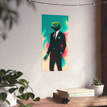 Serpentine Sophistication: The Reptilian CEO