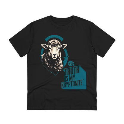 "Sheepish Wisdom: Truth Is My Kryptonite" - T-shirt - Unisex