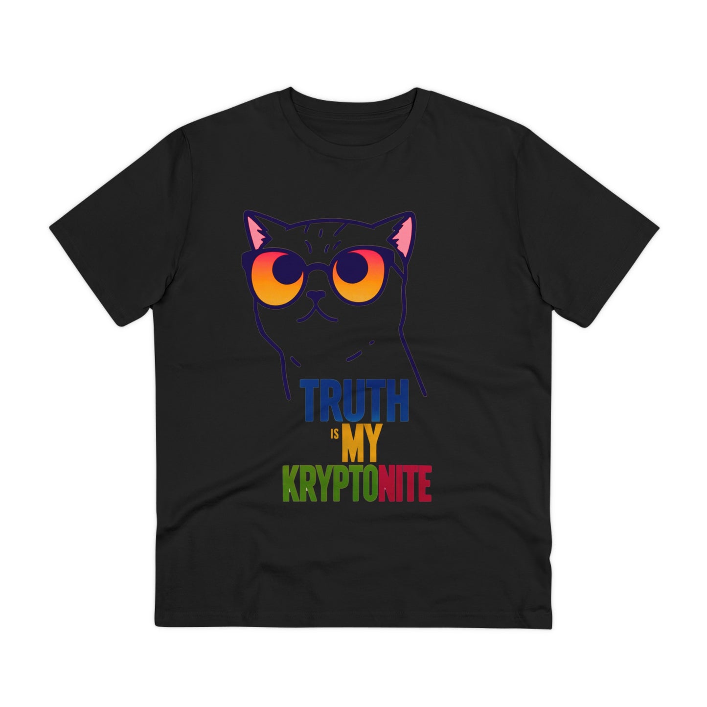 "Purr-spective: Trurth Is My Kryptonite" - T-shirt - Unisex