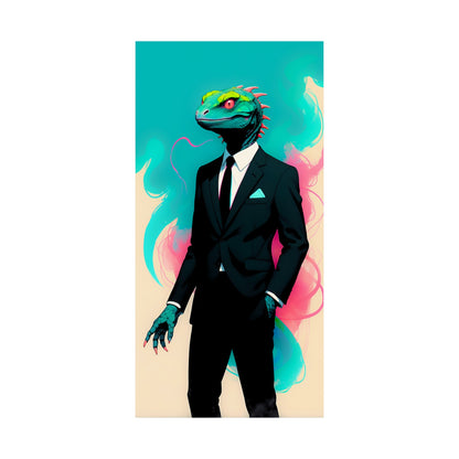 Serpentine Sophistication: The Reptilian CEO