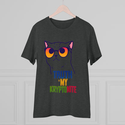 "Purr-spective: Truth Is My Kryptonite" - T-shirt - Unisex