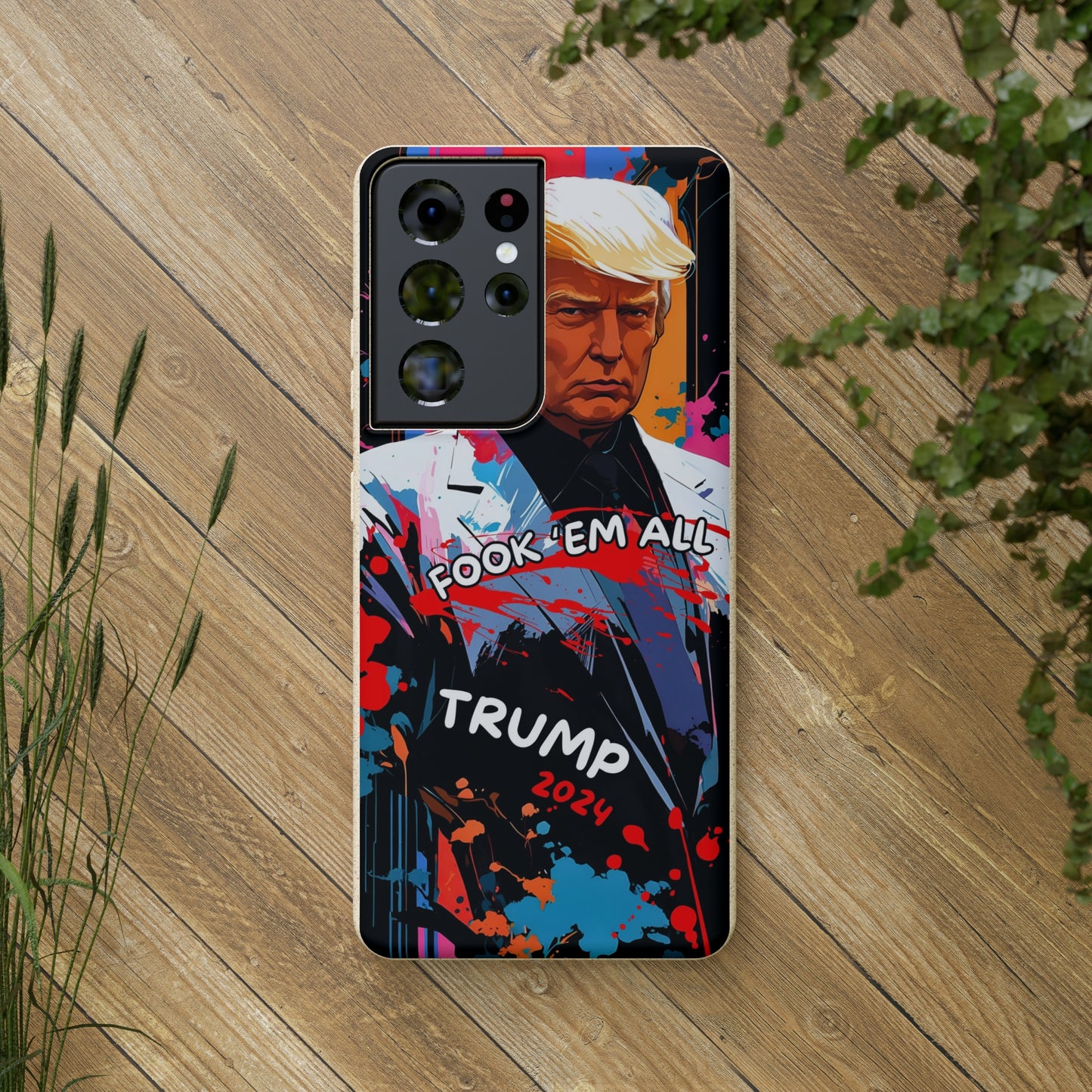 Trump - Fook 'Em All - Smartphone Schutzhülle