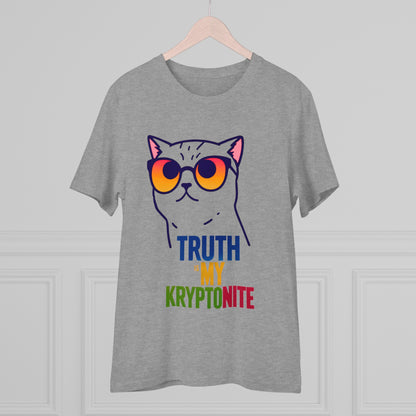 "Purr-spective: Trurth Is My Kryptonite" - T-shirt - Unisex