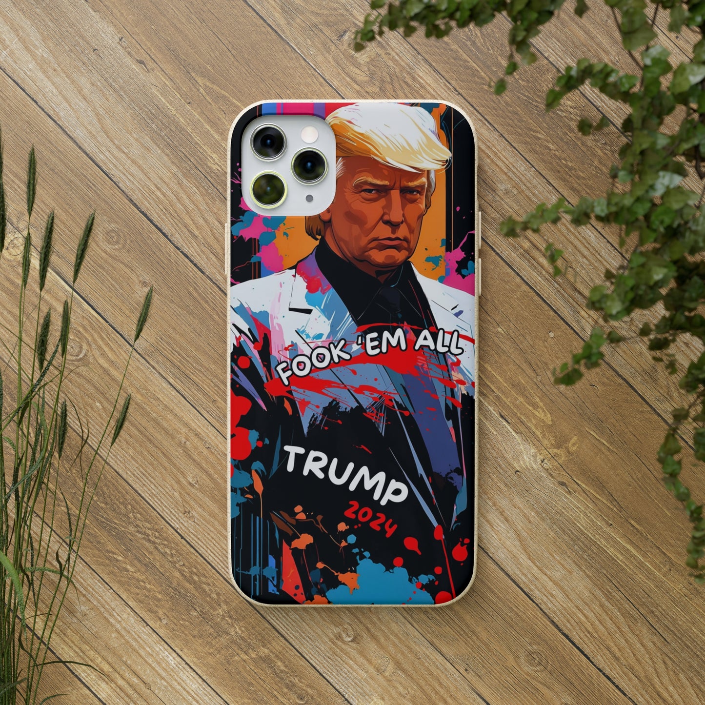 Trump - Fook 'Em All - Smartphone Schutzhülle