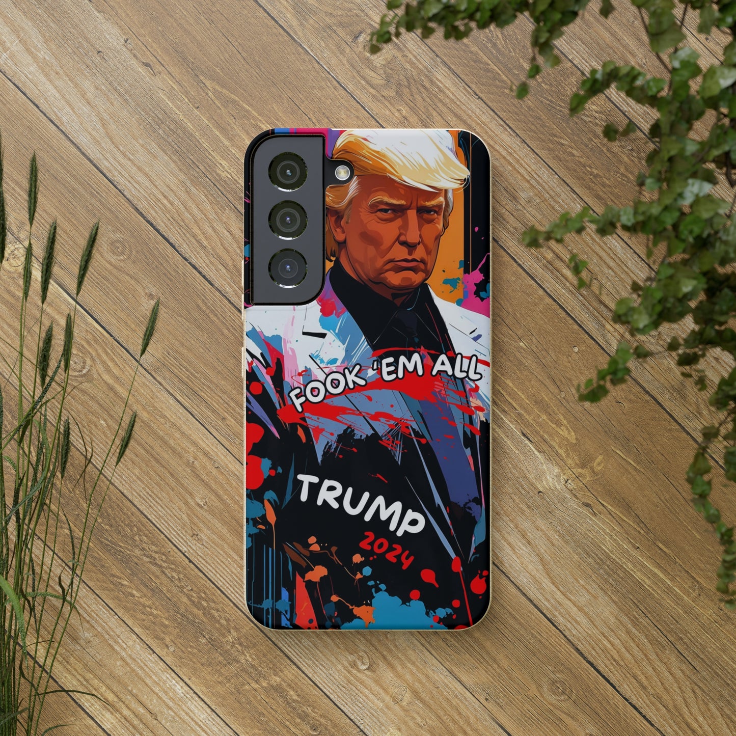 Trump - Fook 'Em All - Smartphone Schutzhülle