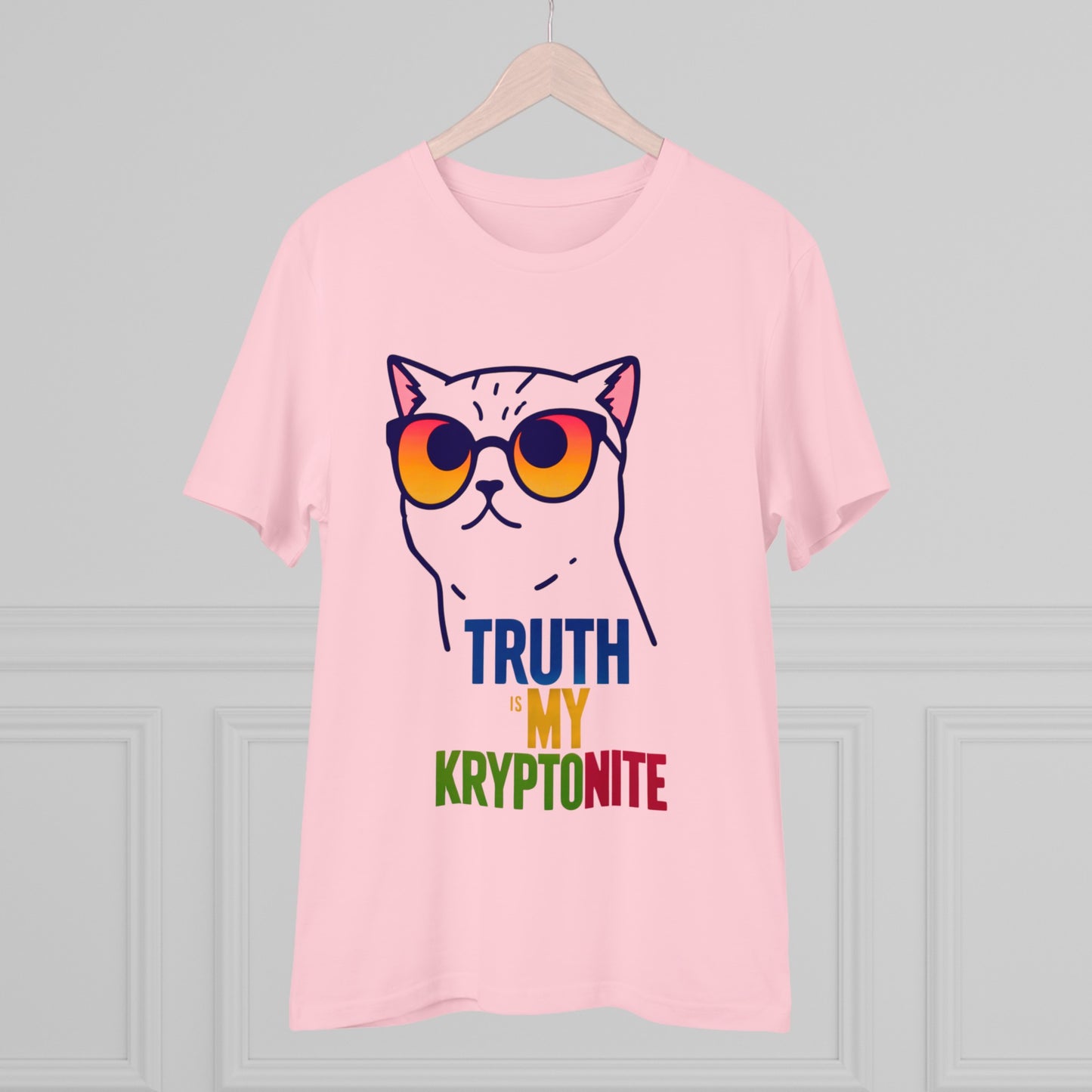 "Purr-spective: Trurth Is My Kryptonite" - T-shirt - Unisex