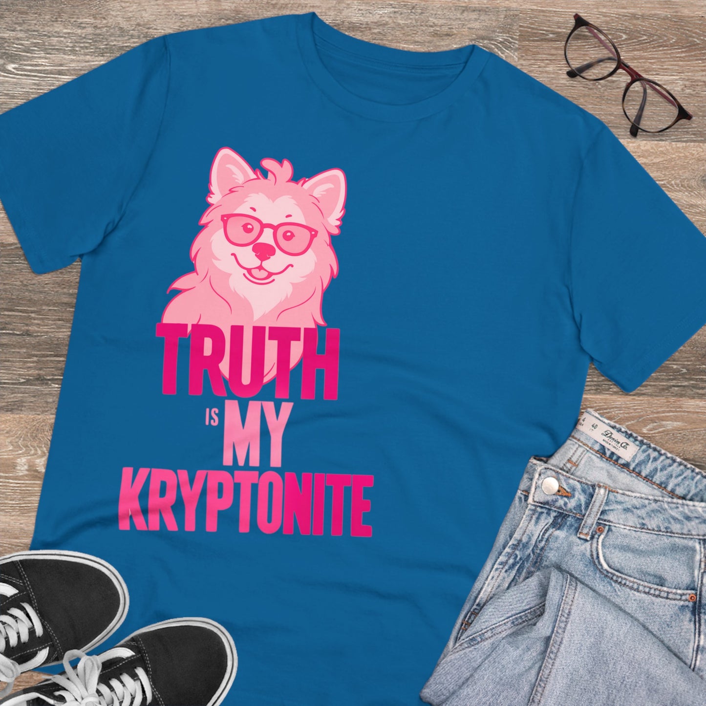 "Pink Paws: Truth Is My Kryptonite" - T-shirt - Unisex