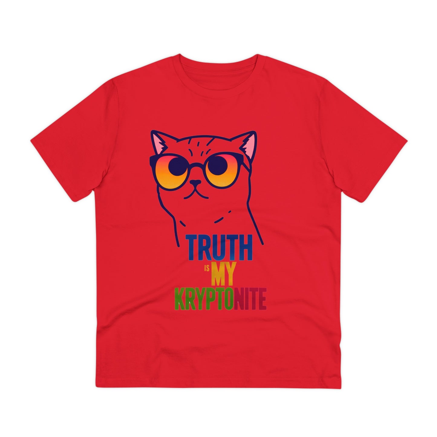 "Purr-spective: Trurth Is My Kryptonite" - T-shirt - Unisex