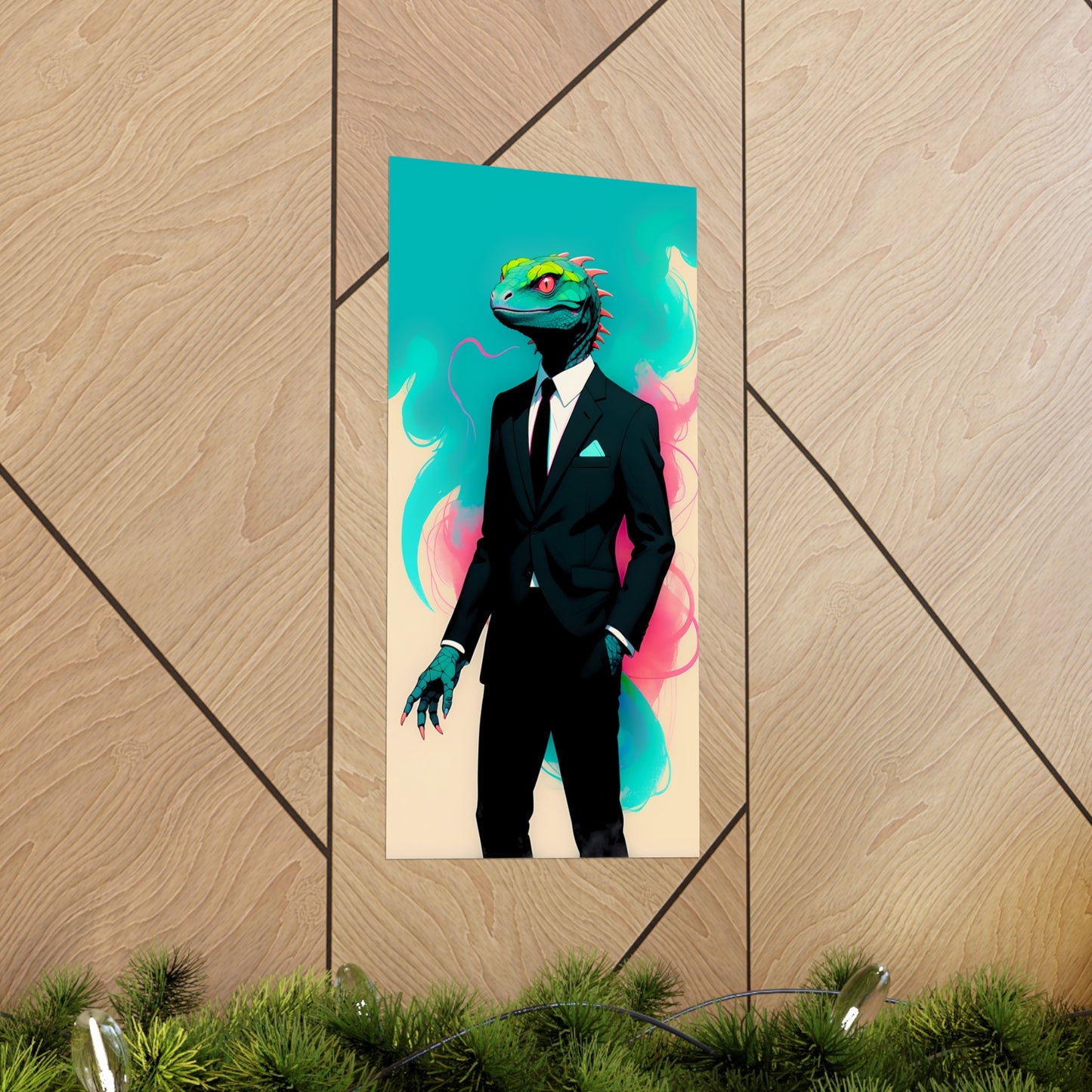 Serpentine Sophistication: The Reptilian CEO