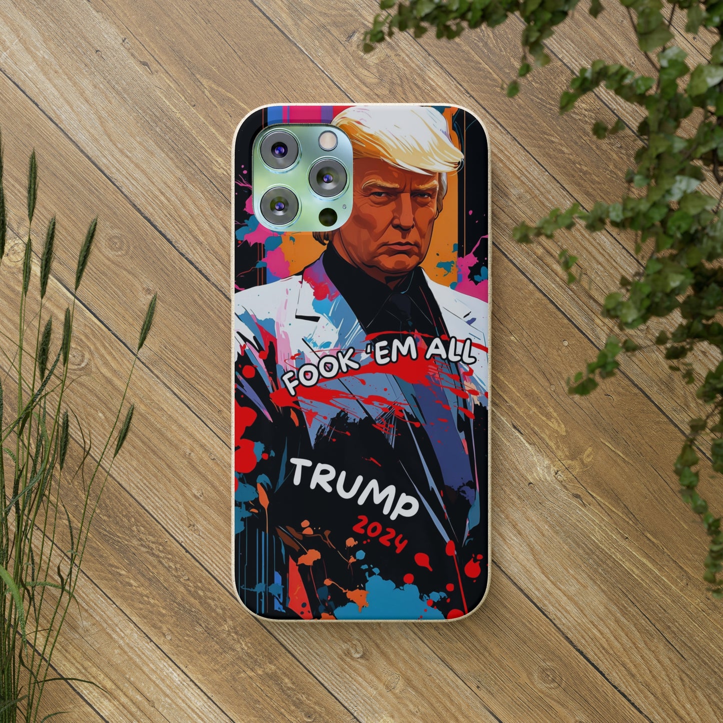 Trump - Fook 'Em All - Smartphone Schutzhülle