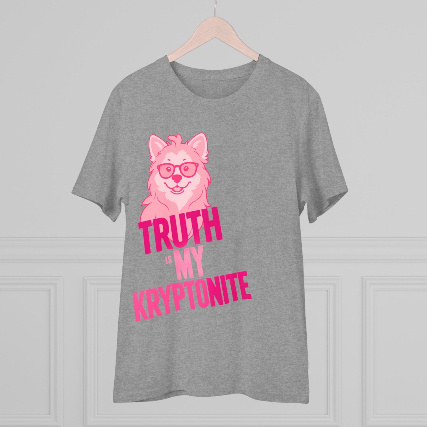 "Pink Paws: Truth Is My Kryptonite" - T-shirt - Unisex