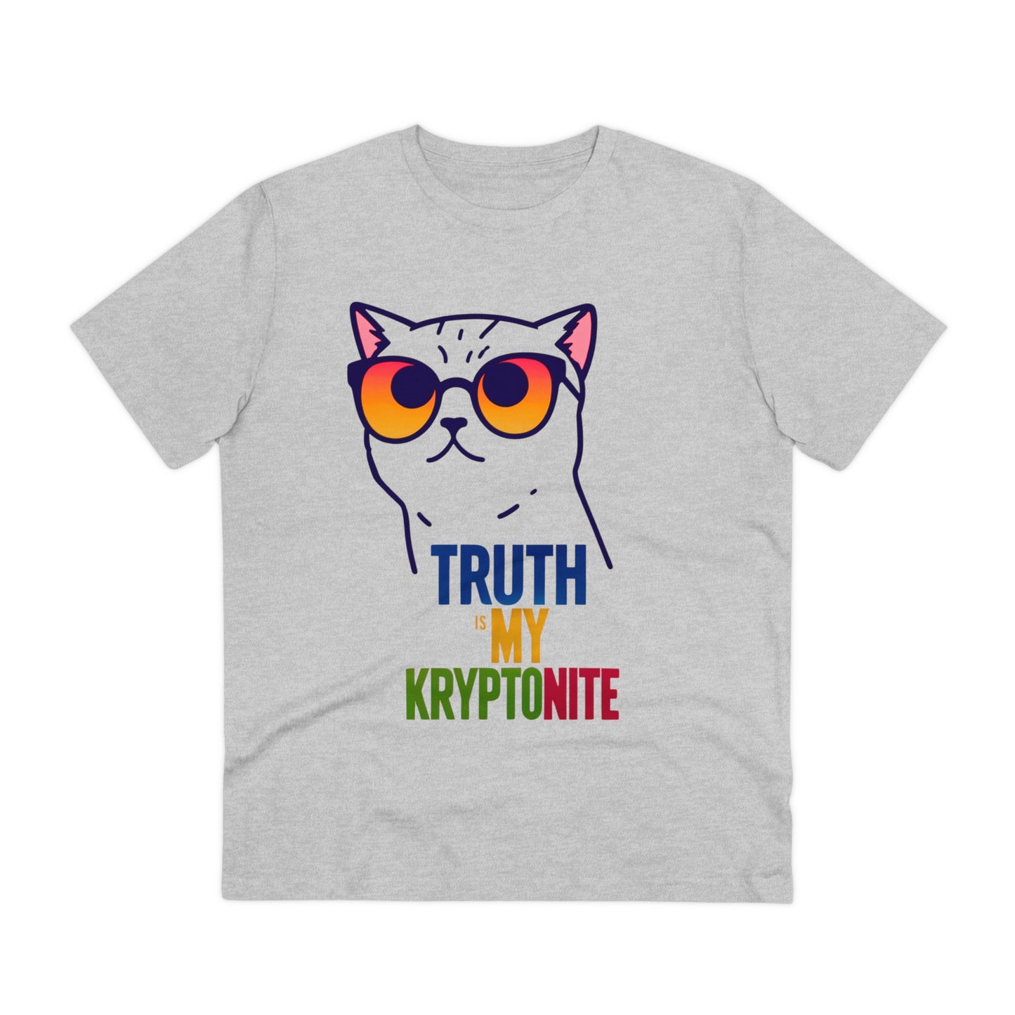 "Purr-spective: Truth Is My Kryptonite" - T-shirt - Unisex