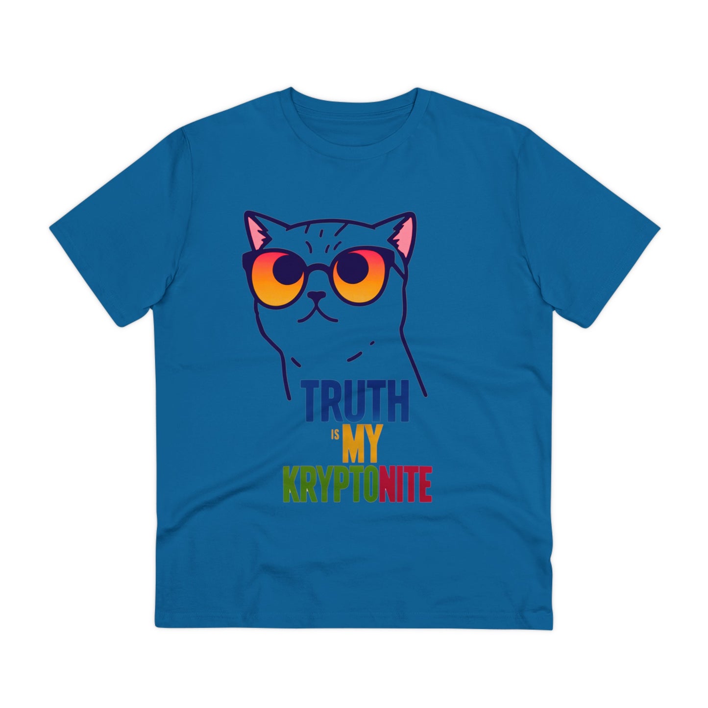 "Purr-spective: Truth Is My Kryptonite" - T-shirt - Unisex