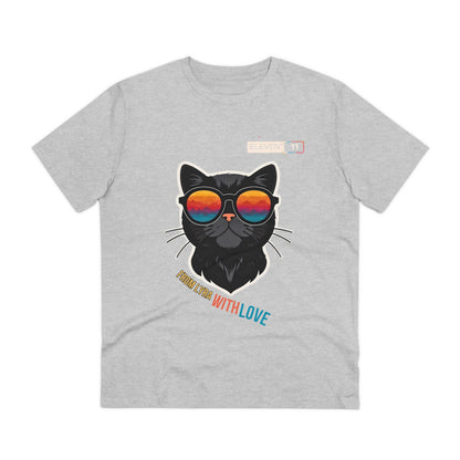 "Feline Voyager: Greetings from the Lyran Star System" - T-shirt - Unisex