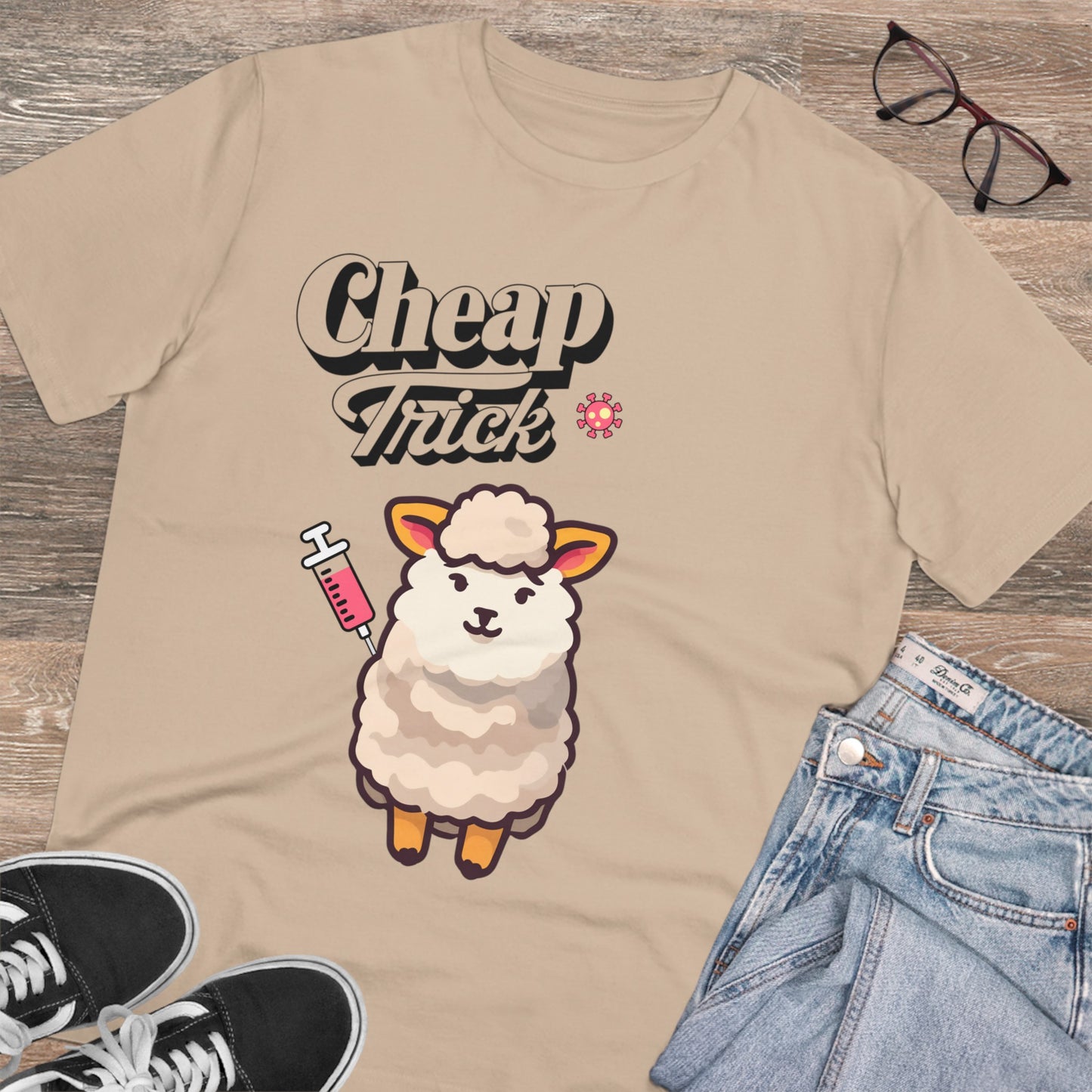 "Sheep Cheap Trick" - T-shirt - Unisex