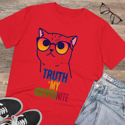 "Purr-spective: Trurth Is My Kryptonite" - T-shirt - Unisex