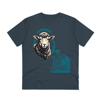 "Sheepish Wisdom: Truth Is My Kryptonite" - T-shirt - Unisex