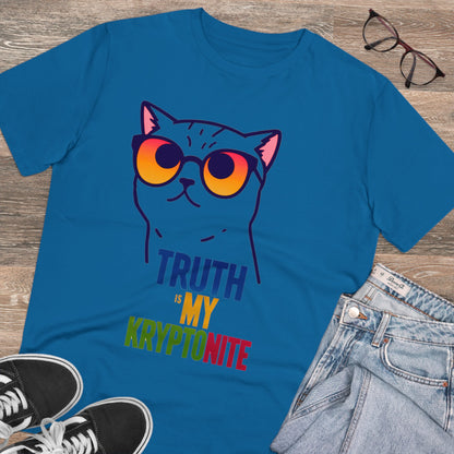 "Purr-spective: Trurth Is My Kryptonite" - T-shirt - Unisex