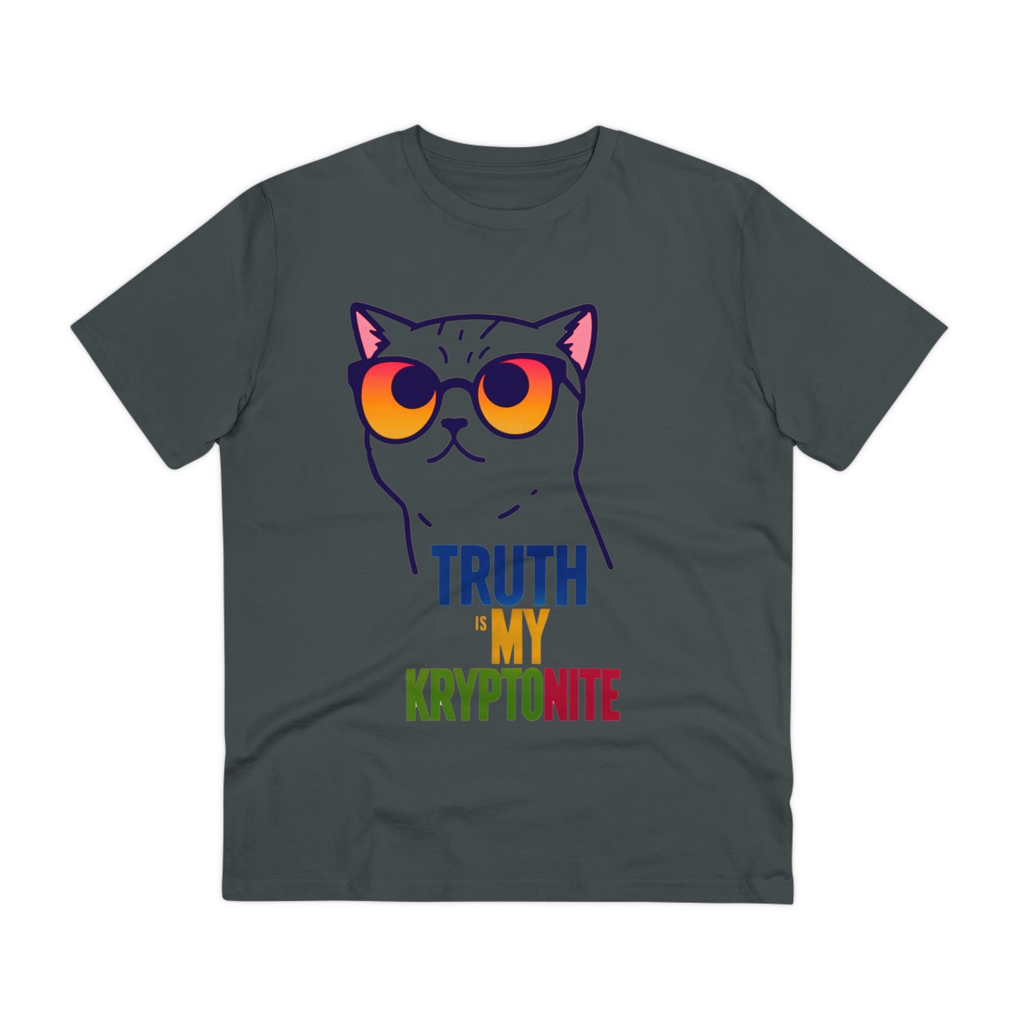 "Purr-spective: Trurth Is My Kryptonite" - T-shirt - Unisex