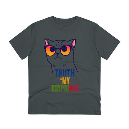 "Purr-spective: Trurth Is My Kryptonite" - T-shirt - Unisex