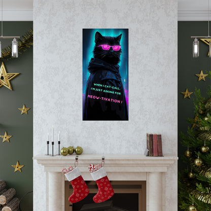 Midnight Chic: Cat art with attitude