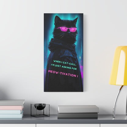 Midnight Chic: Cat art with attitude