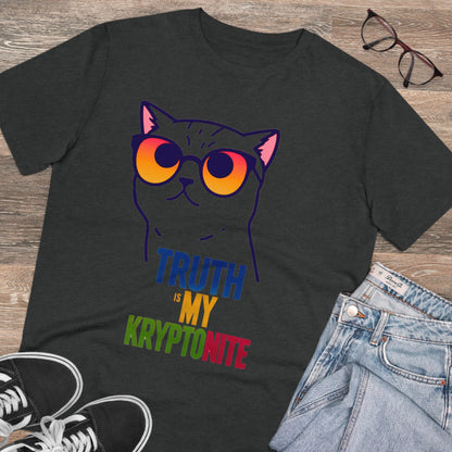 "Purr-spective: Trurth Is My Kryptonite" - T-shirt - Unisex