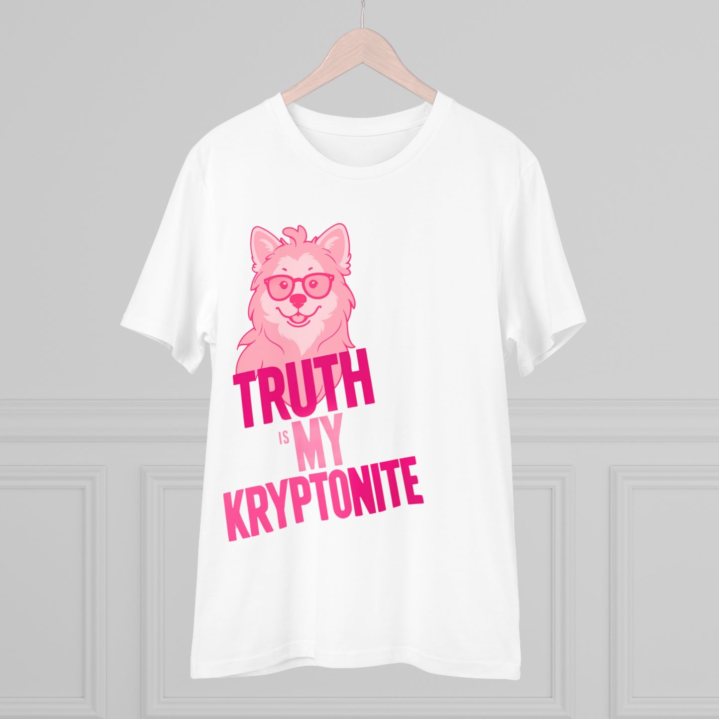 "Pink Paws: Truth Is My Kryptonite" - T-shirt - Unisex