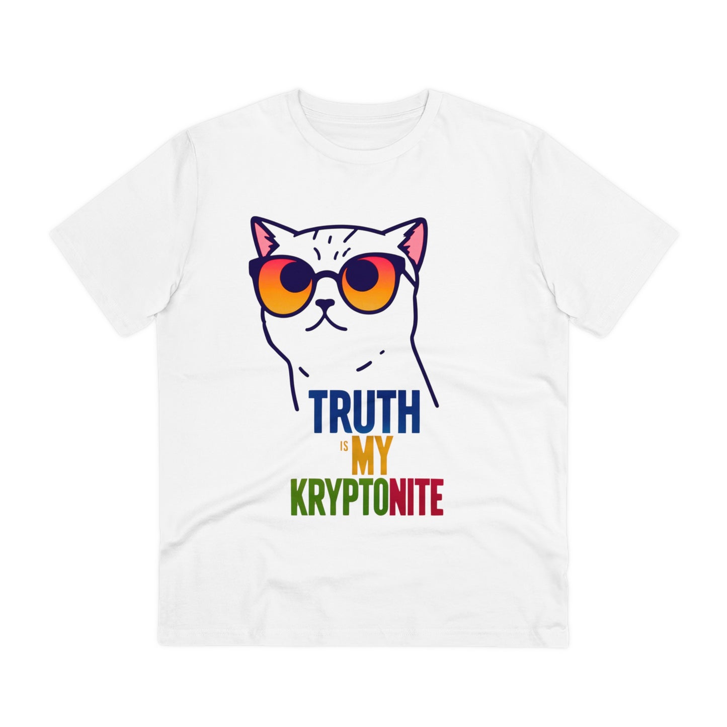 "Purr-spective: Trurth Is My Kryptonite" - T-shirt - Unisex