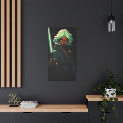 Angry Light: The gaze of a young Jedi girl