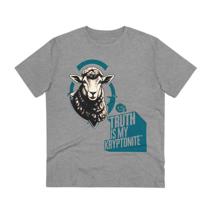 "Sheepish Wisdom: Truth Is My Kryptonite" - T-shirt - Unisex