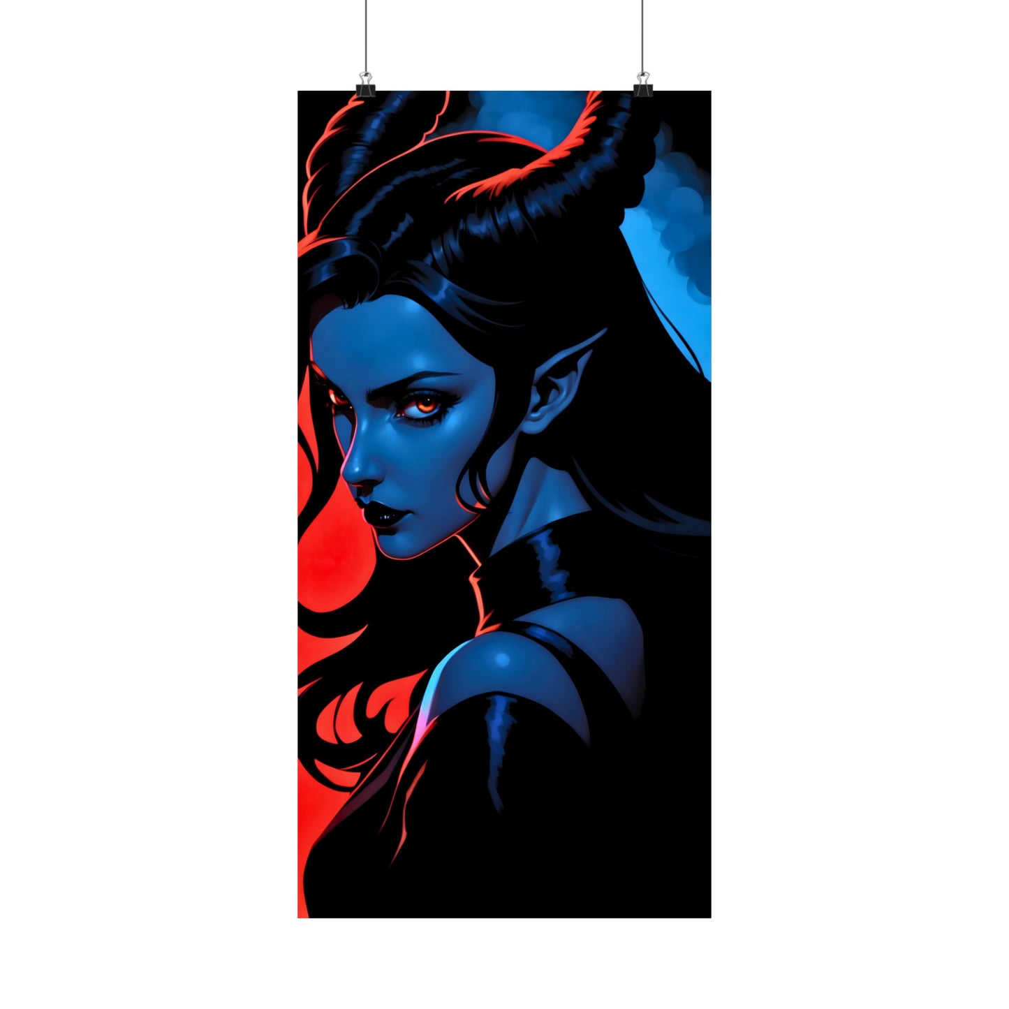 Sensual Demonism: Red and Blue Envelop