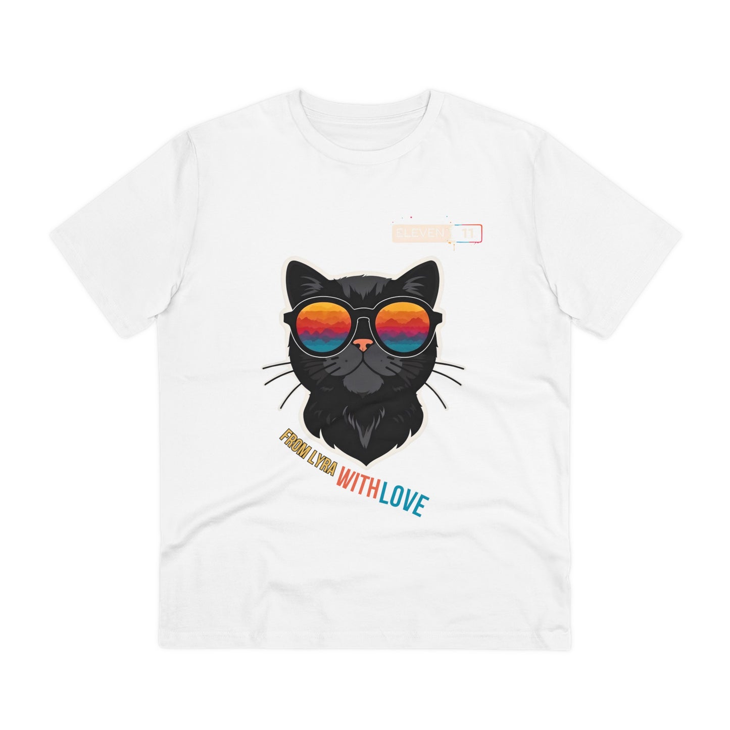 "Feline Voyager: Greetings from the Lyran Star System" - T-shirt - Unisex