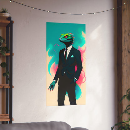 Serpentine Sophistication: The Reptilian CEO