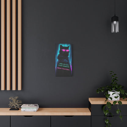 Midnight Chic: Cat art with attitude