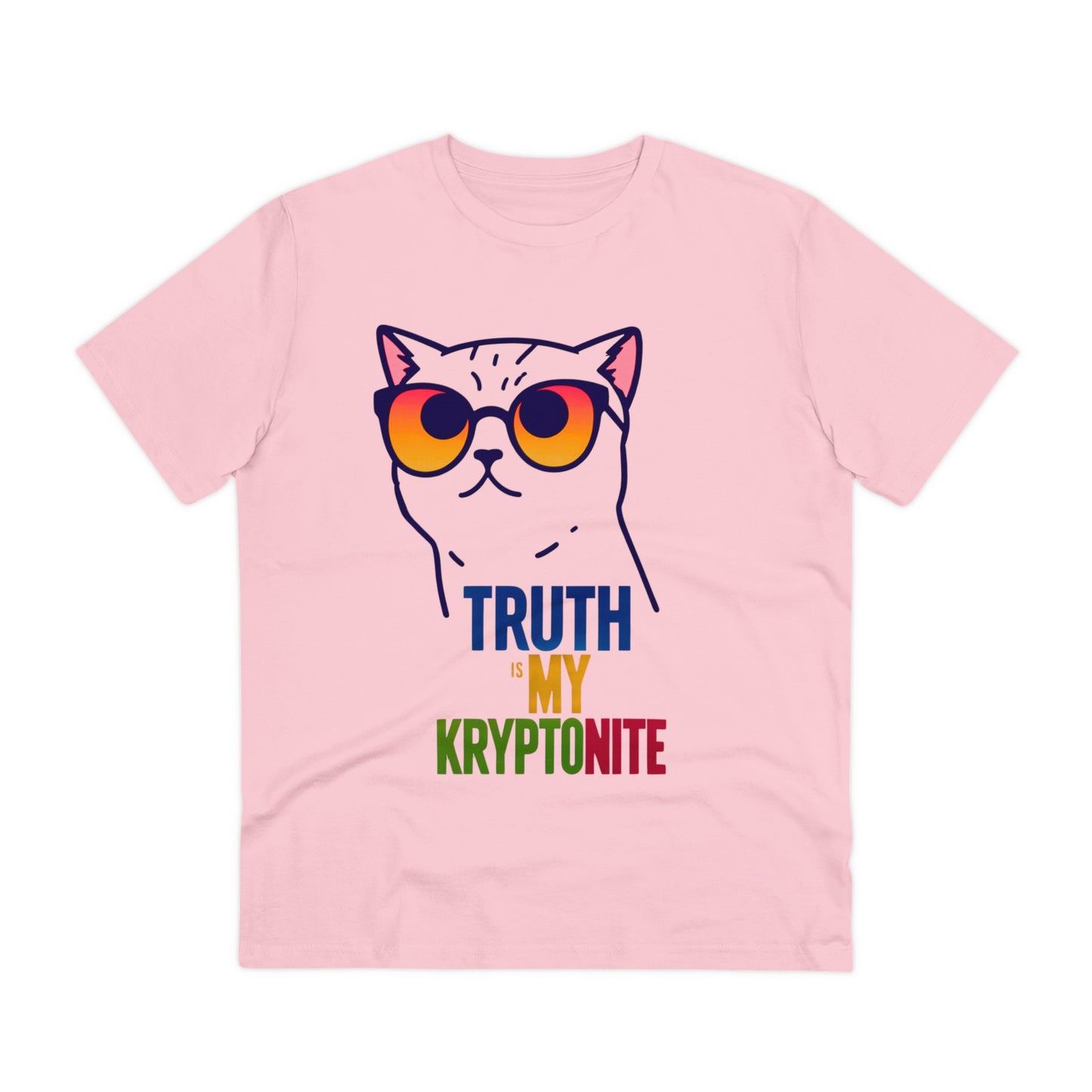 "Purr-spective: Truth Is My Kryptonite" - T-shirt - Unisex